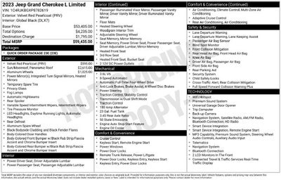 2023 Jeep Grand Cherokee L Limited 4x4