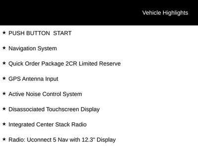 2026 Jeep Grand Cherokee GRAND CHEROKEE L LIMITED RESERVE 4X4
