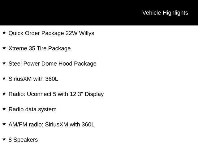2026 Jeep Wrangler WRANGLER 4-DOOR WILLYS