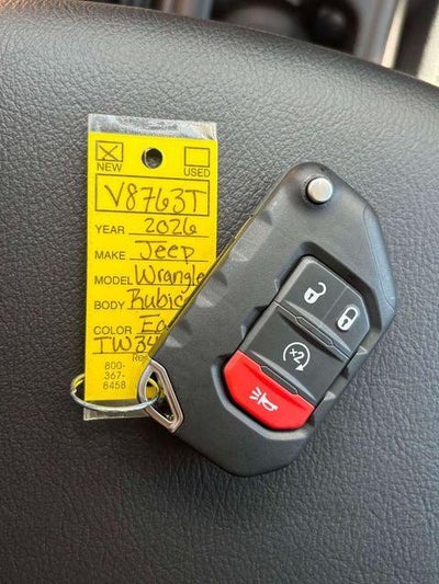 2026 Jeep Wrangler WRANGLER 4-DOOR RUBICON