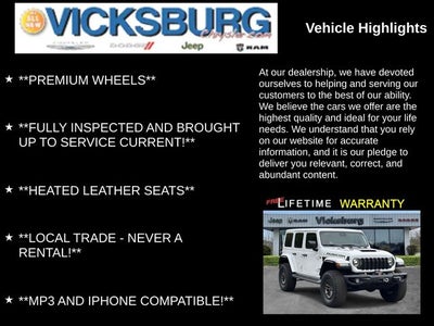 2025 Jeep Wrangler 4-Door Rubicon 392 Final Edition 4x4