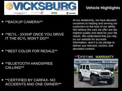 2025 Jeep Wrangler 4-Door Rubicon 392 Final Edition 4x4