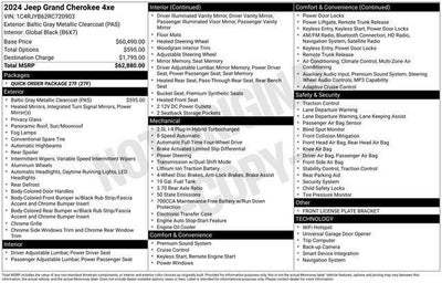 2024 Jeep Grand Cherokee 4xe 4xe