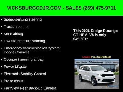2026 Dodge Durango DURANGO GT AWD HEMI V8