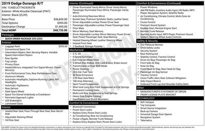 2019 Dodge Durango R/T AWD