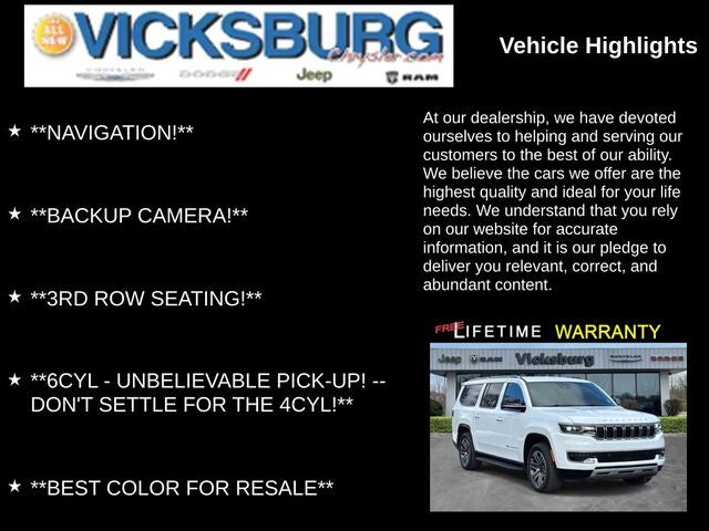 2023 Jeep Wagoneer L Series II 4x4