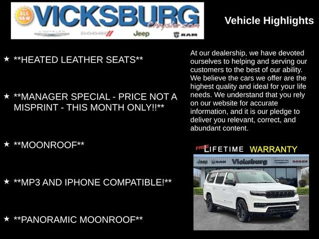 2024 Jeep Grand Wagoneer L Series II 4x4