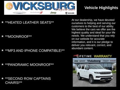 2024 Jeep Grand Wagoneer L Series III 4x4