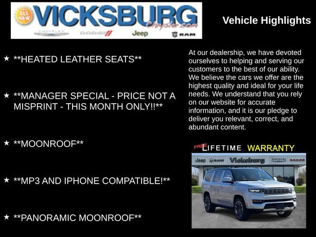 2022 Jeep Grand Wagoneer Series III 4x4