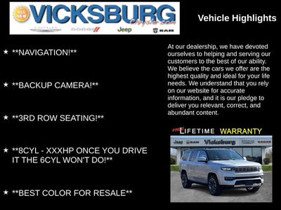 2022 Jeep Grand Wagoneer Series III 4x4