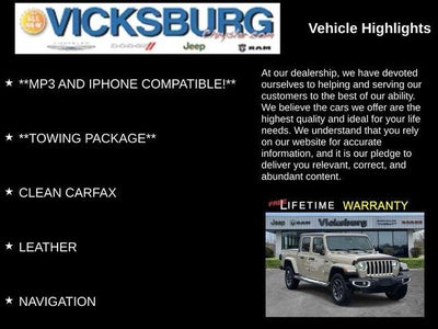 2020 Jeep Gladiator Overland 4X4