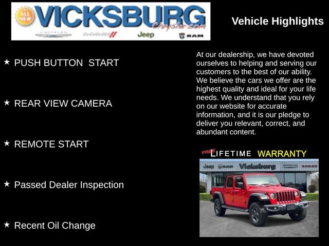 2020 Jeep Gladiator Rubicon 4x4
