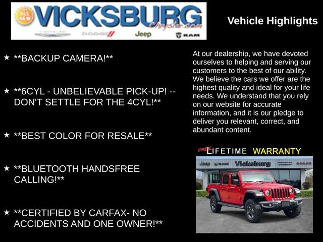 2020 Jeep Gladiator Rubicon 4x4