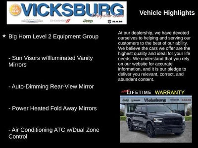 2019 RAM 1500 Big Horn/Lone Star Crew Cab 4x4 5'7' Box