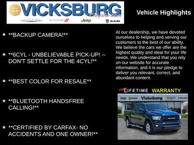 2023 RAM 1500 Big Horn Crew Cab 4x4 5'7' Box