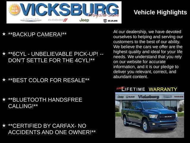 2023 RAM 1500 Big Horn Crew Cab 4x4 5'7' Box