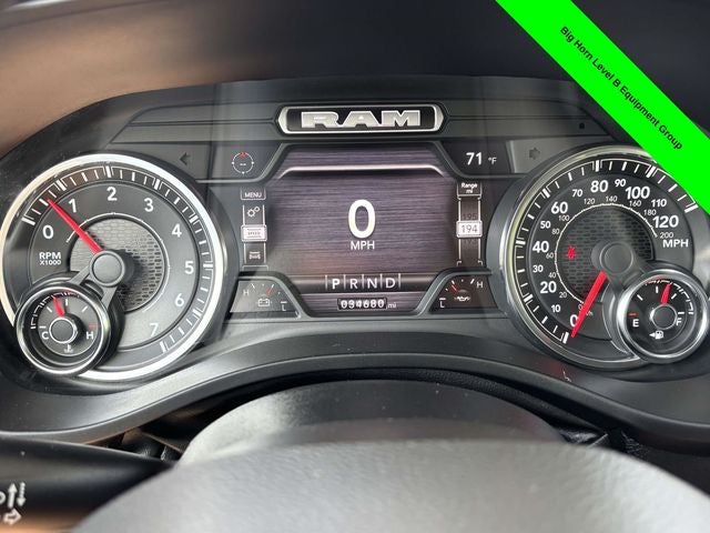 2023 RAM 1500 Big Horn Crew Cab 4x4 5'7' Box