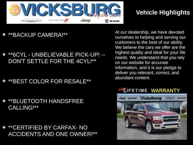 2023 RAM 1500 Big Horn Crew Cab 4x4 5'7' Box