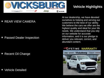 2023 RAM 1500 Big Horn Crew Cab 4x4 5'7' Box