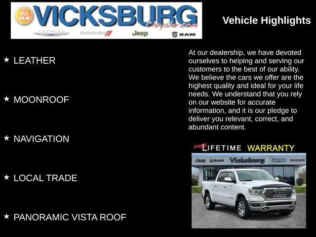 2021 RAM 1500 Limited Longhorn Crew Cab 4x4 5'7' Box