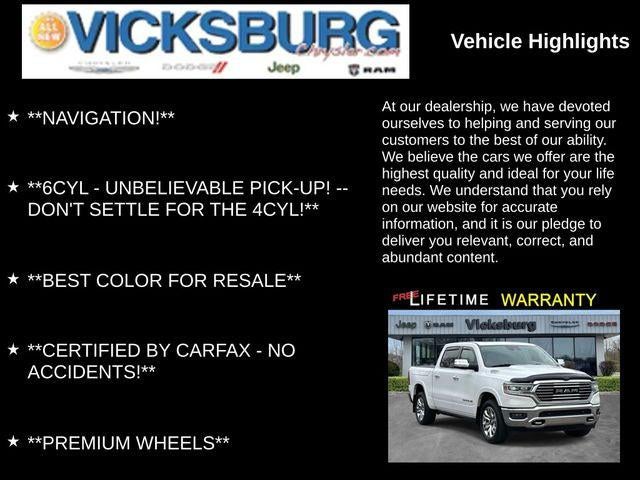 2021 RAM 1500 Limited Longhorn Crew Cab 4x4 5'7' Box