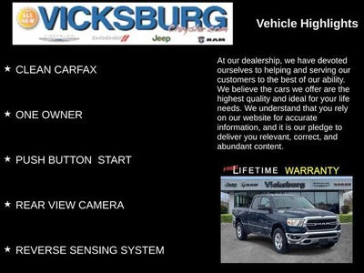 2023 RAM 1500 Big Horn Quad Cab 4x4 6'4' Box