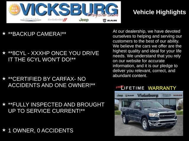 2023 RAM 1500 Big Horn Quad Cab 4x4 6'4' Box