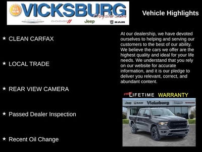 2023 RAM 1500 Big Horn Crew Cab 4x4 5'7' Box