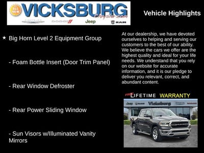 2019 RAM 1500 Big Horn/Lone Star Crew Cab 4x4 5'7' Box