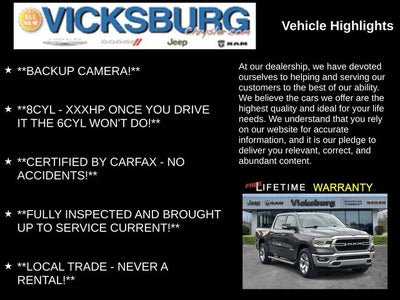 2019 RAM 1500 Big Horn/Lone Star Crew Cab 4x4 5'7' Box