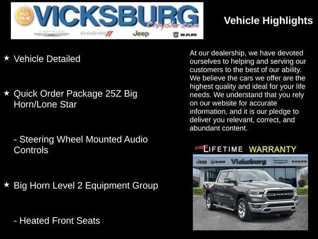 2019 RAM 1500 Big Horn/Lone Star Crew Cab 4x4 5'7' Box