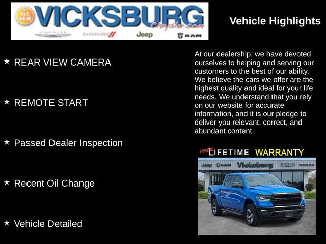 2023 RAM 1500 Big Horn Crew Cab 4x4 5'7' Box