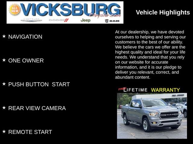 2022 RAM 1500 Big Horn Crew Cab 4x4 5'7' Box