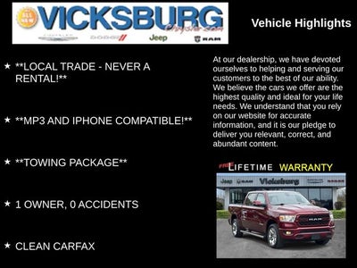 2024 RAM 1500 Big Horn Crew Cab 4x4 5'7' Box