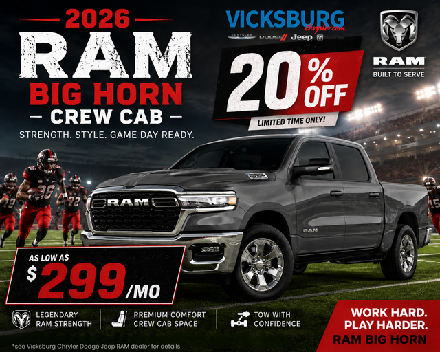 2026 RAM 1500 RAM 1500 BIG HORN CREW CAB 4X4 5'7' BOX