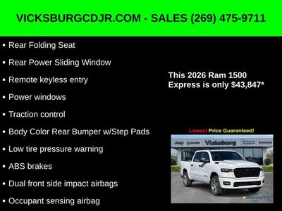 2026 RAM Ram 1500 RAM 1500 EXPRESS CREW CAB 4X4 5'7' BOX
