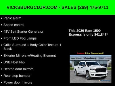2026 RAM Ram 1500 RAM 1500 EXPRESS CREW CAB 4X4 5'7' BOX