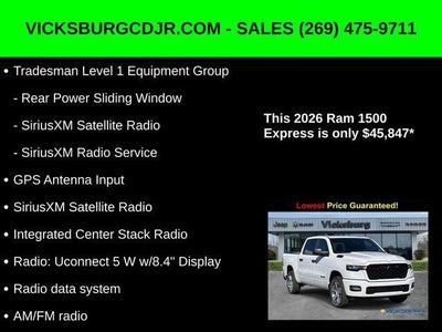 2026 RAM Ram 1500 RAM 1500 EXPRESS CREW CAB 4X4 5'7' BOX