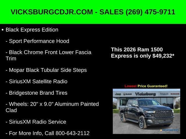 2026 RAM Ram 1500 RAM 1500 EXPRESS CREW CAB 4X4 5'7' BOX