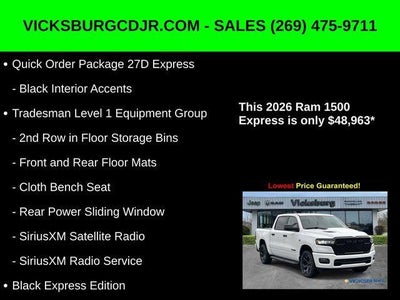 2026 RAM Ram 1500 RAM 1500 EXPRESS CREW CAB 4X4 5'7' BOX