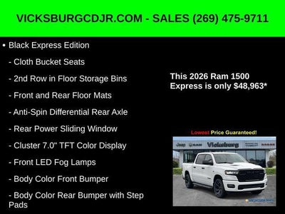 2026 RAM Ram 1500 RAM 1500 EXPRESS CREW CAB 4X4 5'7' BOX