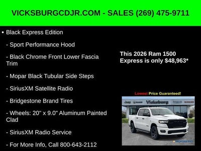 2026 RAM Ram 1500 RAM 1500 EXPRESS CREW CAB 4X4 5'7' BOX