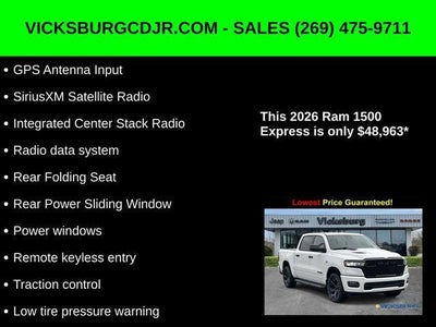 2026 RAM Ram 1500 RAM 1500 EXPRESS CREW CAB 4X4 5'7' BOX