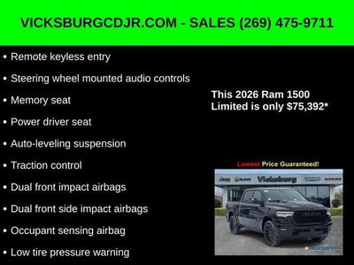 2026 RAM Ram 1500 RAM 1500 LIMITED CREW CAB 4X4 5'7' BOX