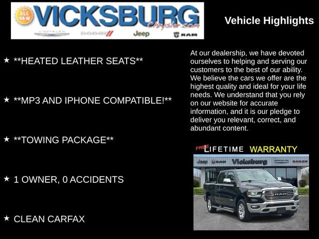 2023 RAM 1500 Laramie Crew Cab 4x4 5'7' Box