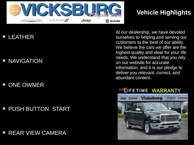 2023 RAM 1500 Laramie Crew Cab 4x4 5'7' Box