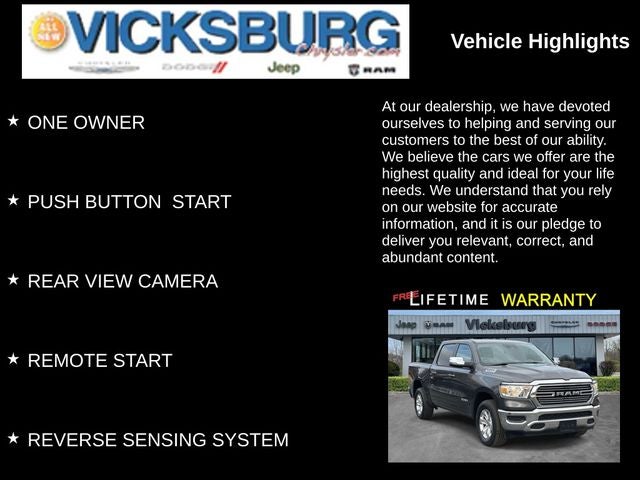 2024 RAM 1500 Laramie Crew Cab 4x4 5'7' Box