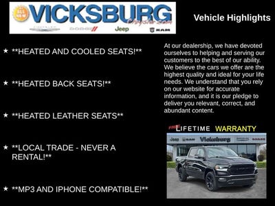2022 RAM 1500 Laramie Crew Cab 4x4 5'7' Box