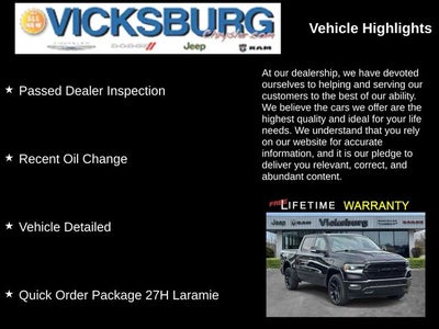 2022 RAM 1500 Laramie Crew Cab 4x4 5'7' Box