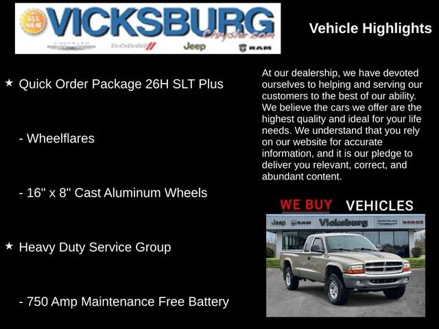 2004 Dodge Dakota SLT
